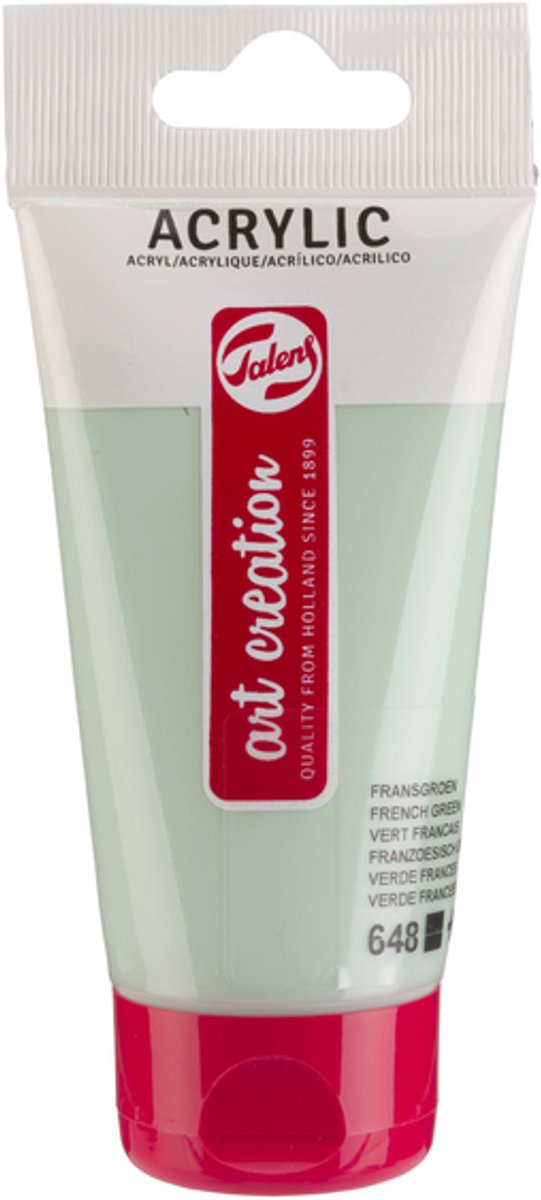 Acrylverf tac 648 fransgroen tube 75ml | 3 stuks