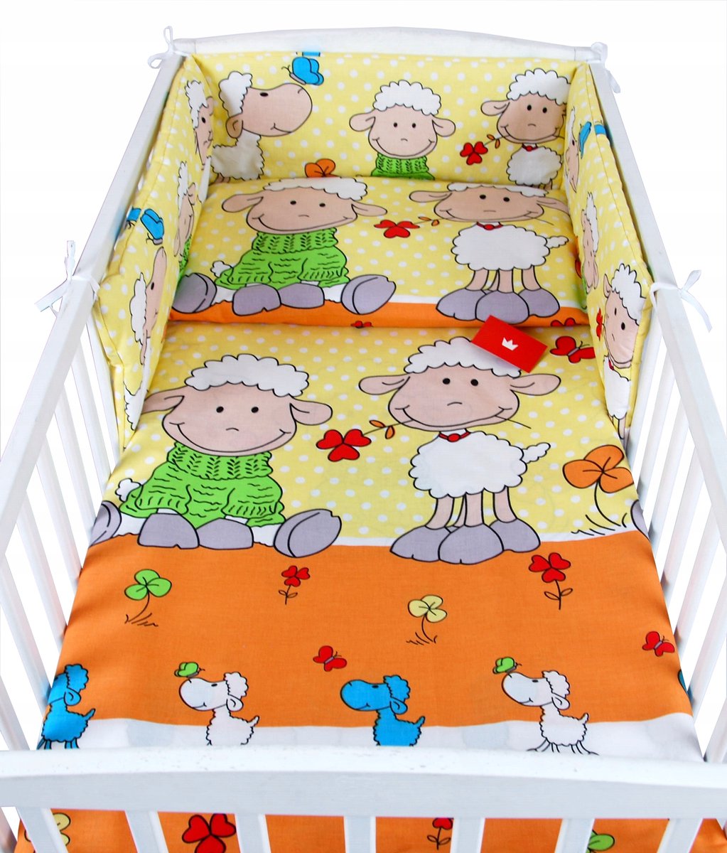 Babylux Kinderbedlakenset 3-delig Katoen 90x120cm + 60x40cm