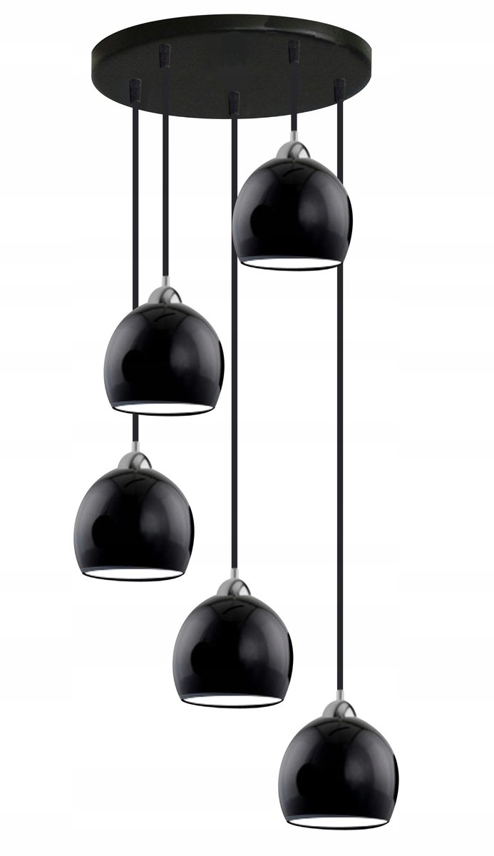 GREGORI Hanglamp 1530K - Stijlvol Chroom & Zwart