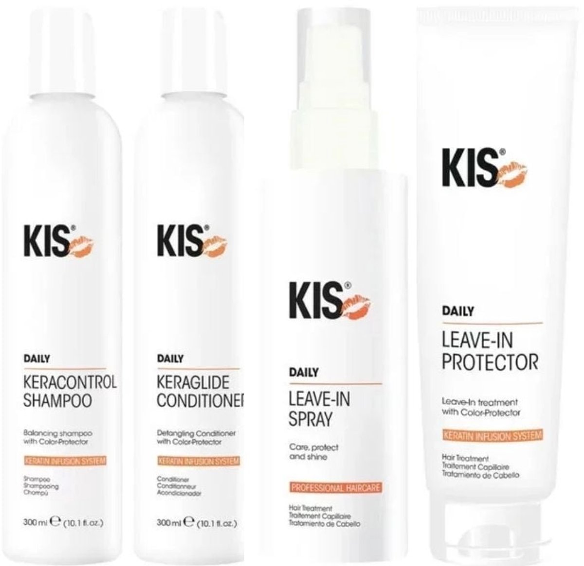 KIS - Daily Routine Set - 300+300+150+150ml