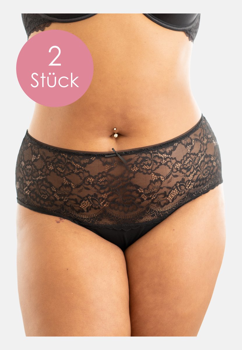 High-Panty-Set LACE BASIC 2ER SET