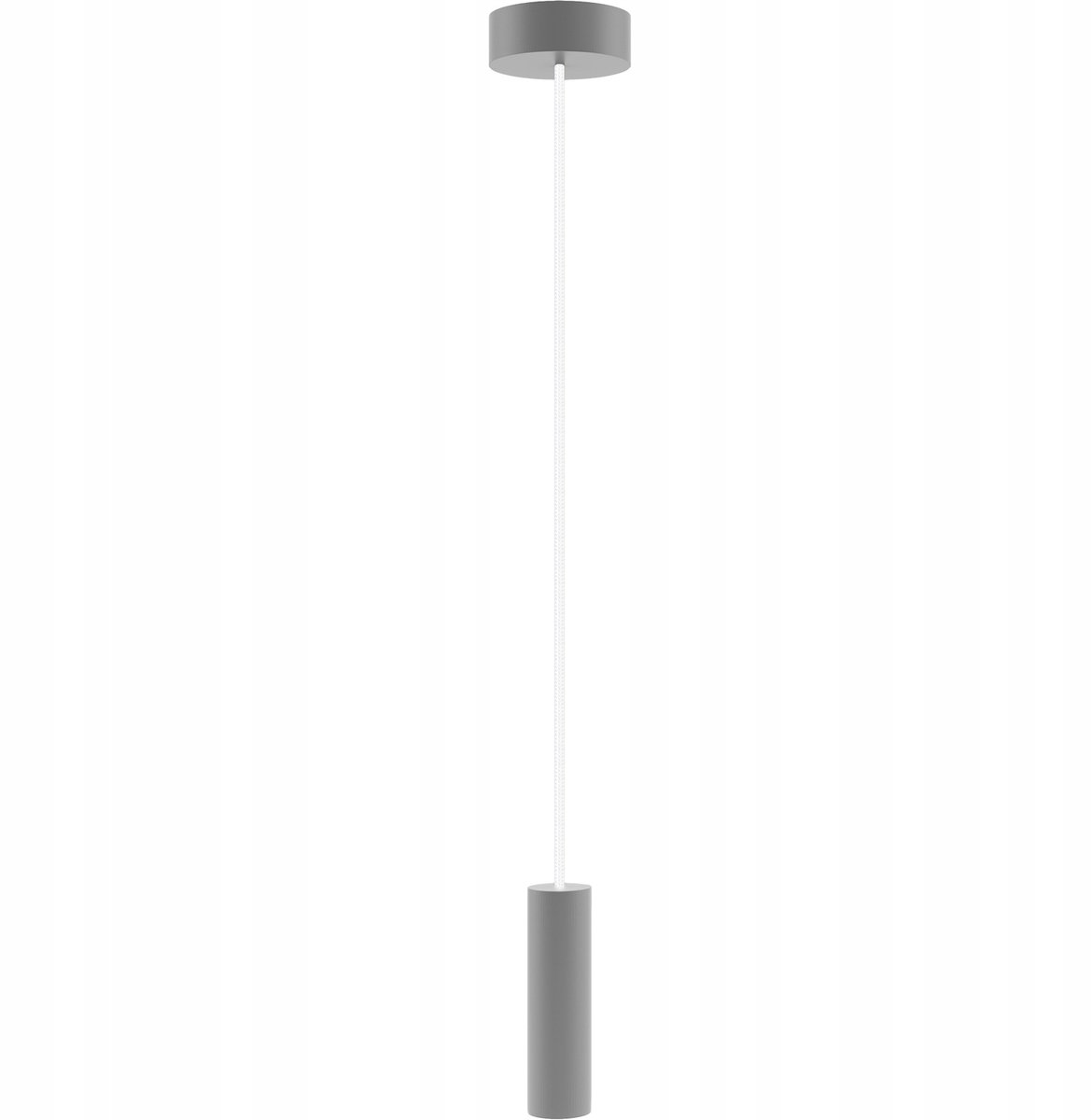 Hellux Madera Grijze Hanglamp 1 Lichtpunt GU10 140cm
