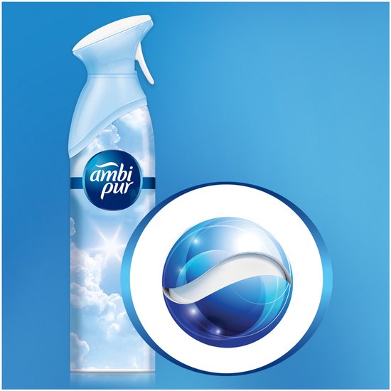 Ambi Pur / Febreze Air Effects Luchtverfrisser Spray - Ochtend Dauw - 6 x 185 ml