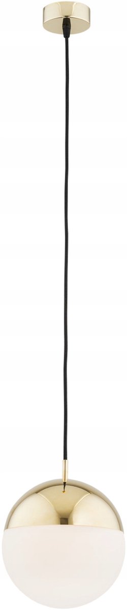 Argon Livia Hanglamp 1x15W Opaal Mat/Messing 4029