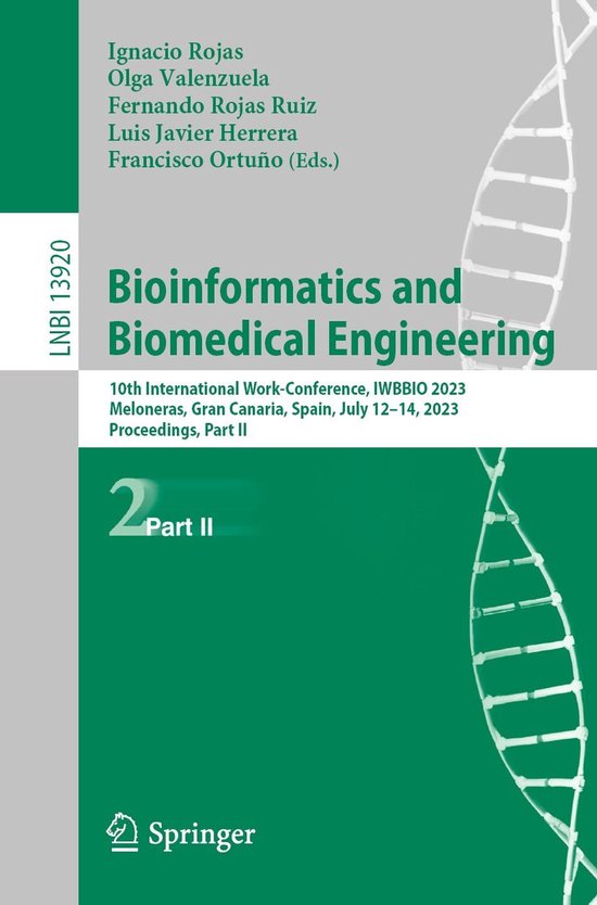 Springer Nature Proceedings Computer Science 2 - Bioinformat ... - cover