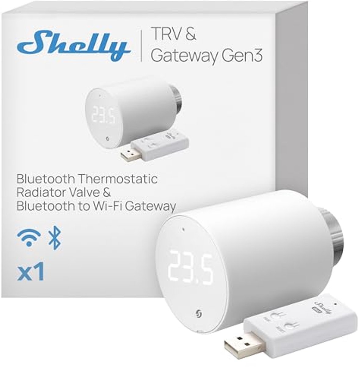Slimme Thermostatische Radiatorvalve - Bluetooth Temperatuur Controller