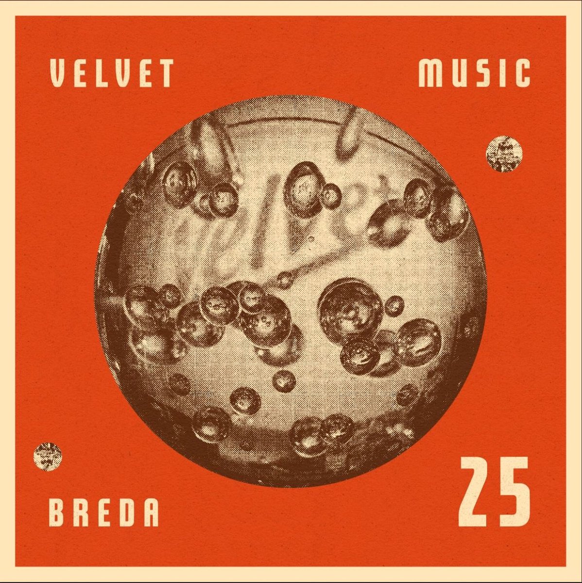 Velvet Music Breda 25 jaar verzamel LP (green marbled vinyl)