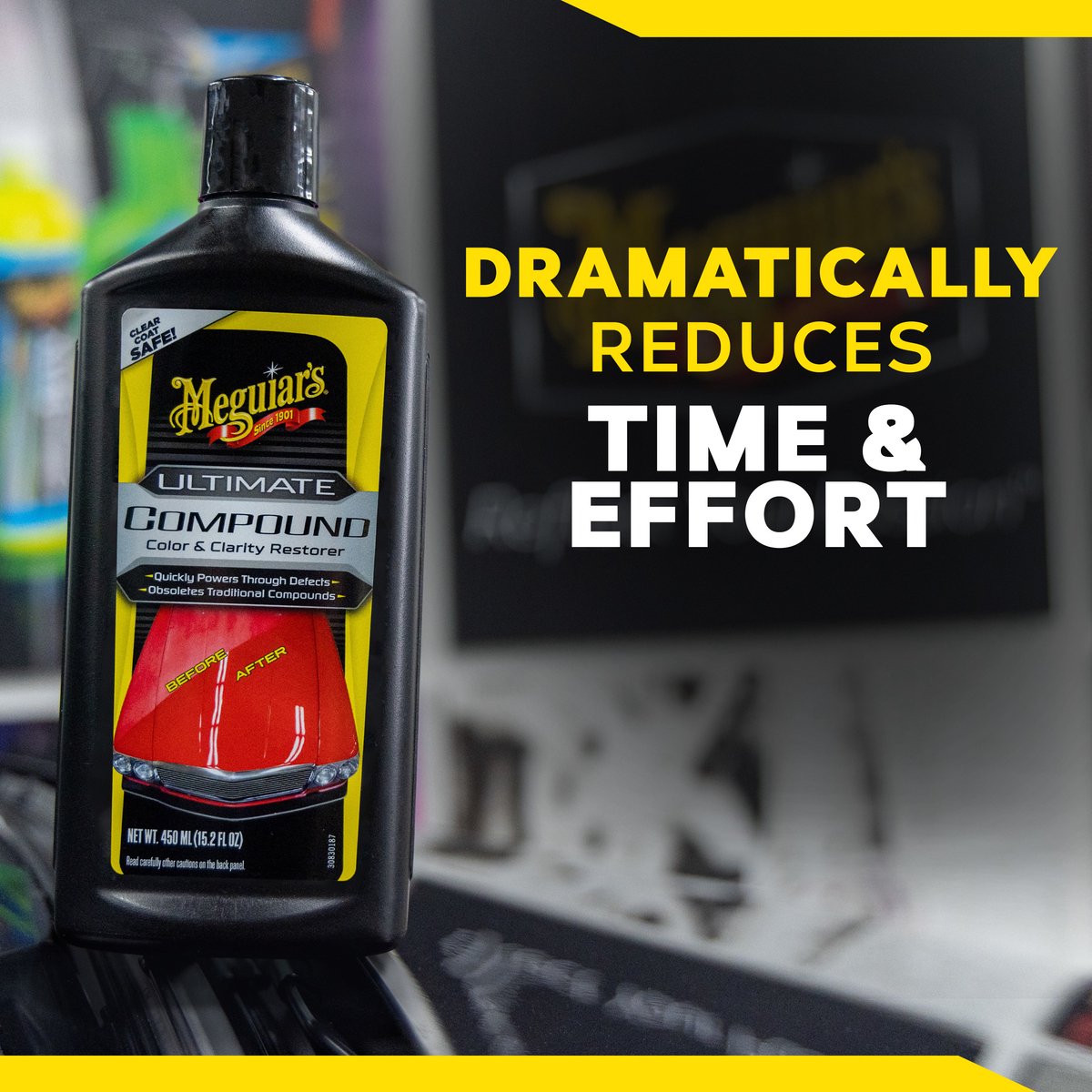 Meguiar's Ultimate Compound - Krassen verwijderen auto - Autolak herstellen - 450 ml – foto 7