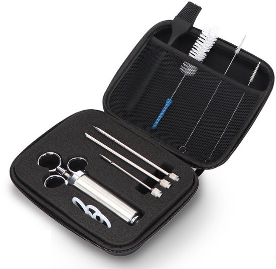 BooGoo® RVS Marinade Injector – Accessoires