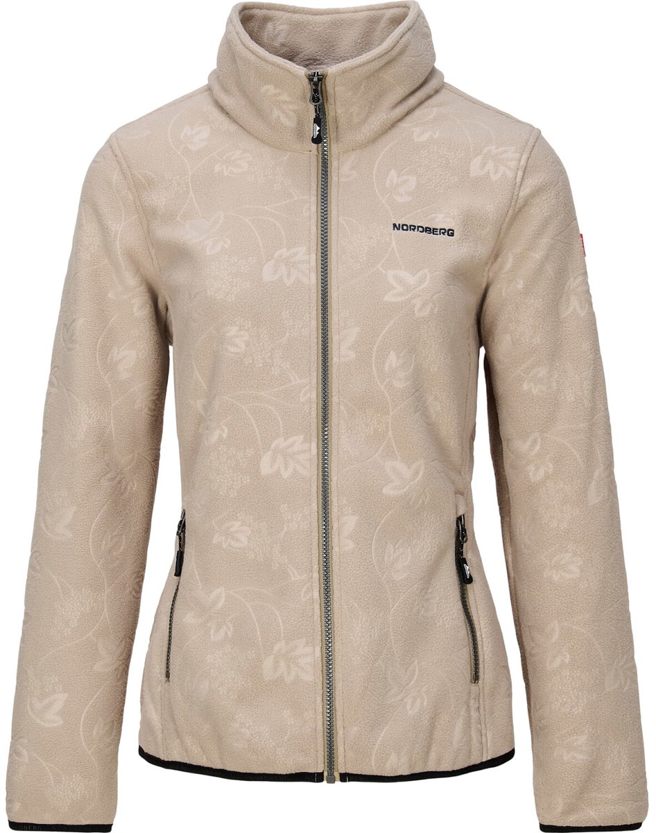 Nordberg Fleece Vest Ausbrenner Dames Seneca Rock Bruin