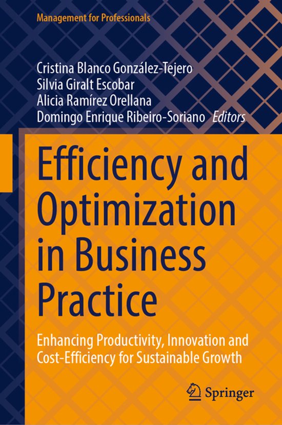 Management for Professionals- Efficiency and Optimization in ... - cover