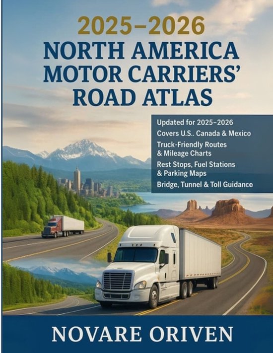 2025-2026 North America Motor Carriers' Road Atlas - cover