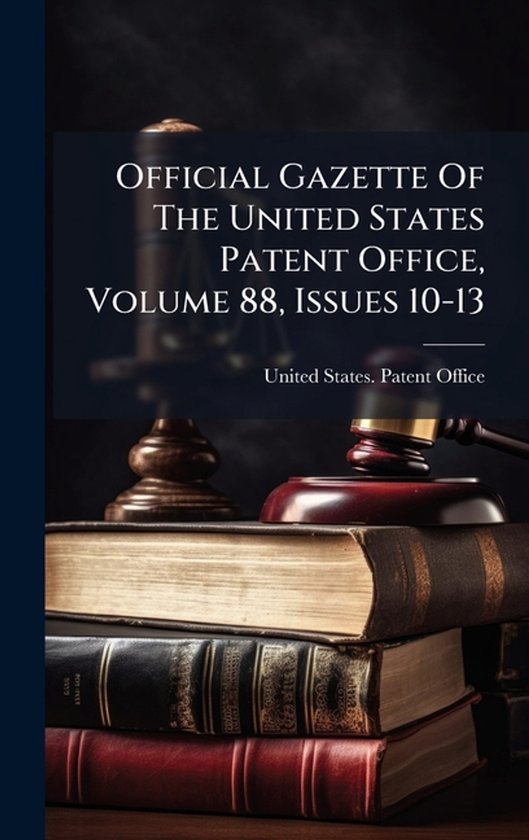 Official Gazette Of The United States Patent Office, Volume  ... - cover