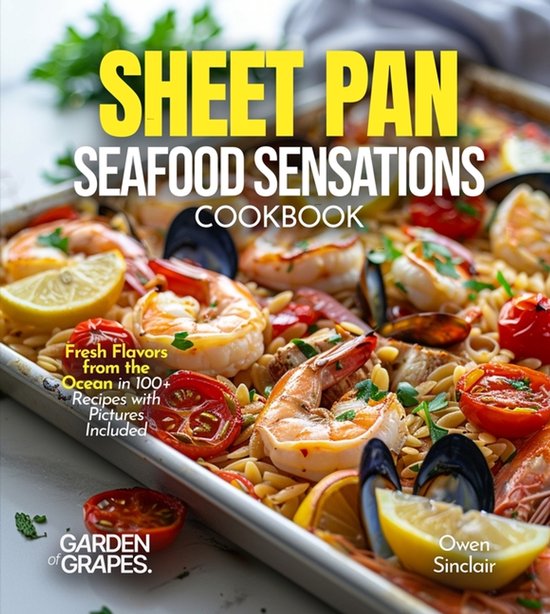 Sheet Pan Seafood Sensations Cookbook - cover