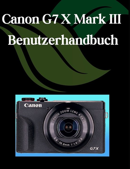 Canon G7 X Mark III Benutzerhandbuch - cover