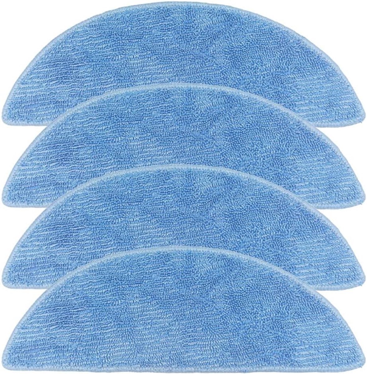 4 Pack Microfiber Dweildoek voor PADS Vervanging Mop Doeken Past voor YEEDI Y1 Pro Plus Robot Stofzuiger, Wasbare Doek Mop voor PADS (4 Pack)