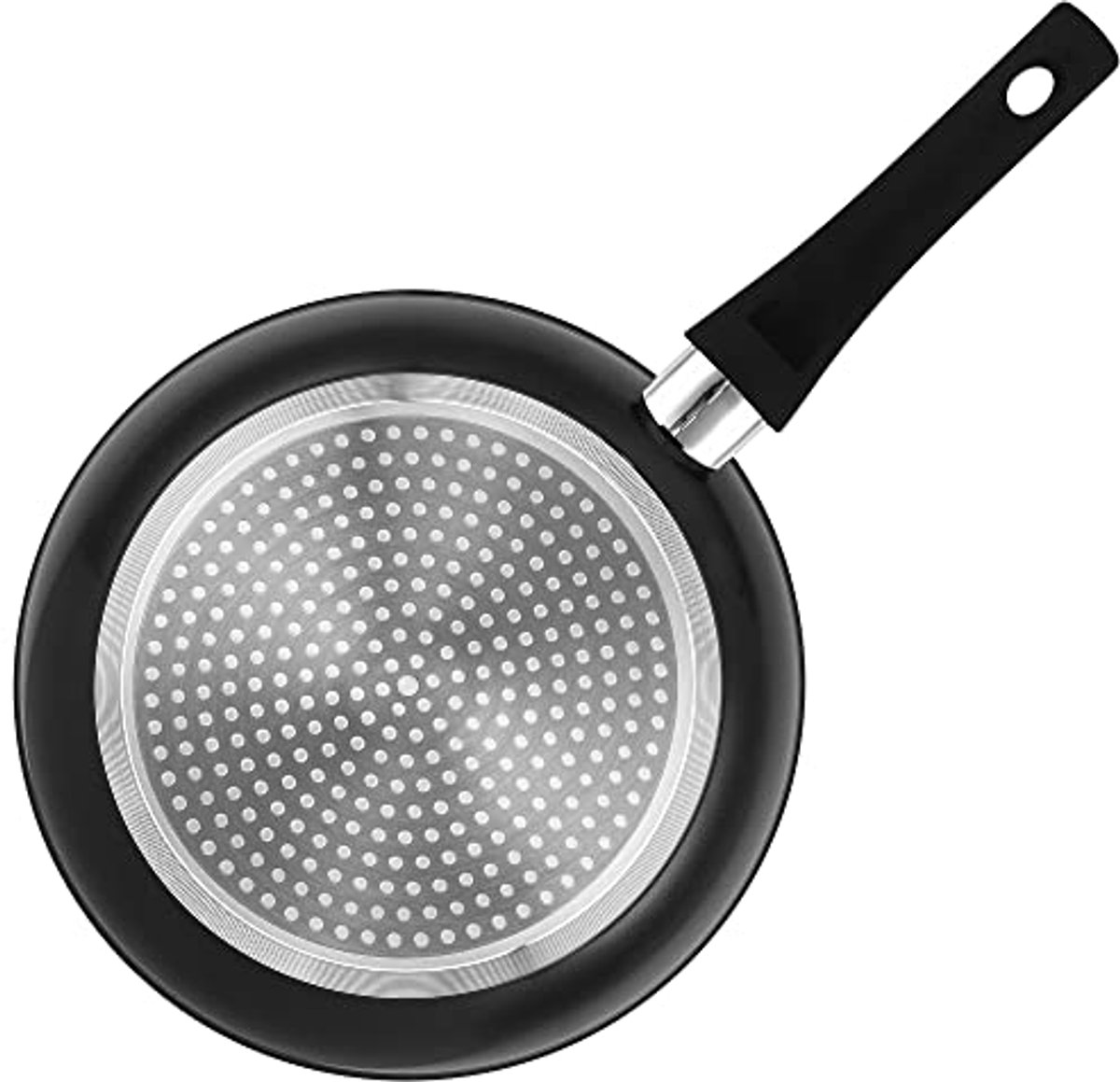 Koekenpan 24 cm met antiaanbaklaag en turbo-inductiebodem