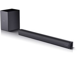 Sharp HT-SBW182 2.1 Soundbar – draadloze subwoofer – bluetooth – 160 Watt – zwart
