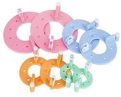 Set van 8 Pomponmakers voor Creatief Handwerk