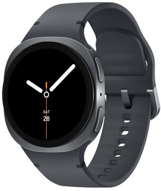 Samsung Galaxy Watch8 40mm Grafiet Bluetooth Smartwatch Super AMOLED Android 12 Slimme Assistenten