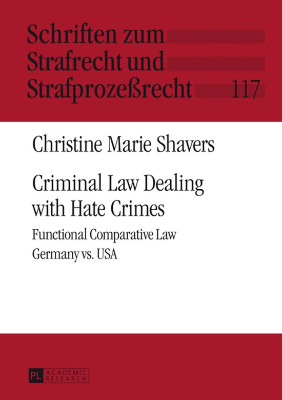 Schriften zum Strafrecht und Strafprozeßrecht 117 - Crimina ... - cover