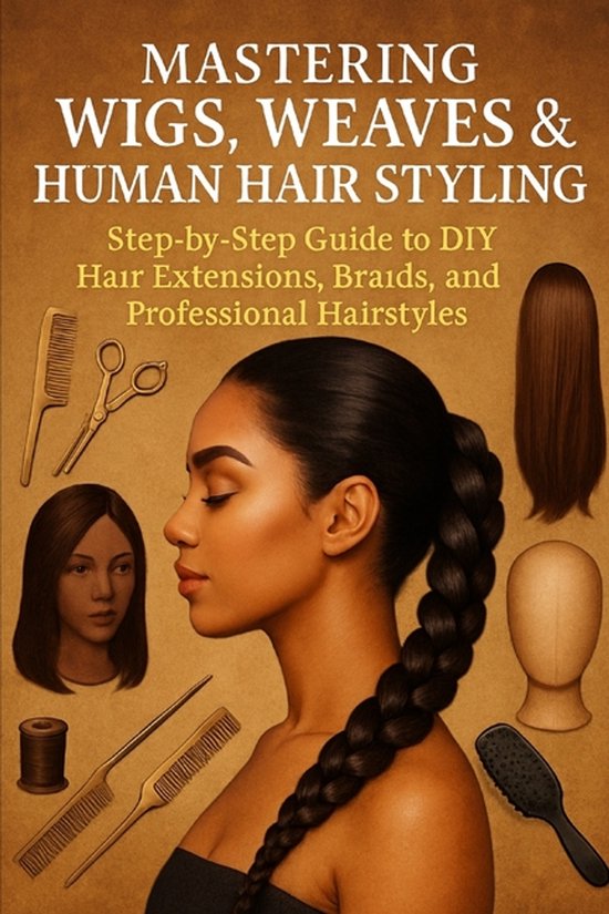 Mastering Wigs, Weaves & Human Hair Styling - cover