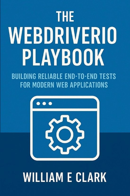 The WebDriverIO Playbook - cover