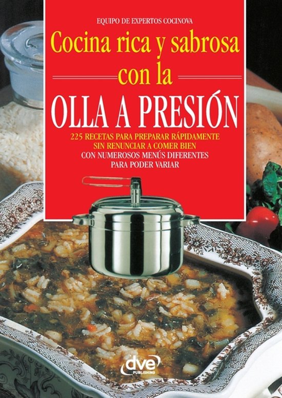 Cocina rica y sabrosa con la olla a presión - cover
