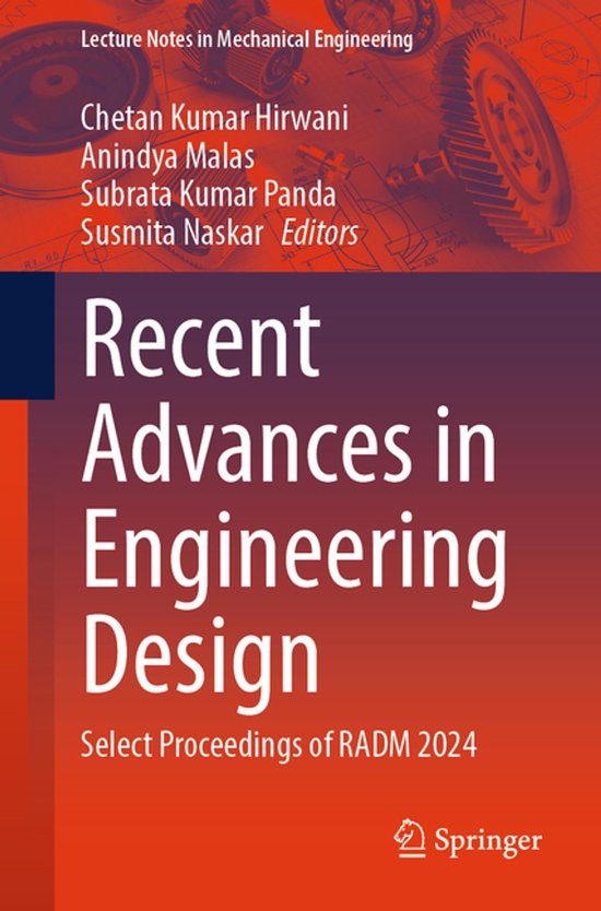 Lecture Notes in Mechanical Engineering- Recent Advances in  ... - cover
