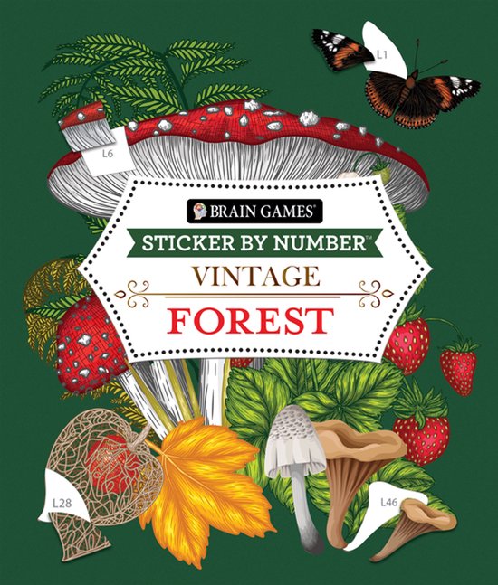 Brain Games - Sticker by Number- Brain Games - Sticker by Nu ... - cover