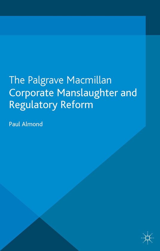 Social Sciences (R0) - Corporate Manslaughter and Regulatory ... - cover