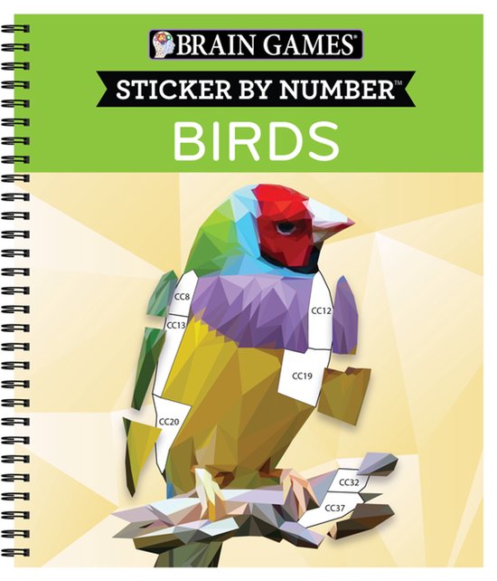 Brain Games - Sticker by Number- Brain Games - Sticker by Nu ... - cover
