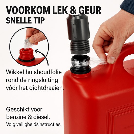 Jerrycan 10 liter brandstof Scepter nu € 12.95 | | Rien de Wolf