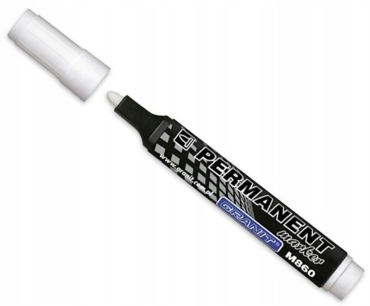 Permanente Markers Wit - Dik, Duurzaam, Waterdicht