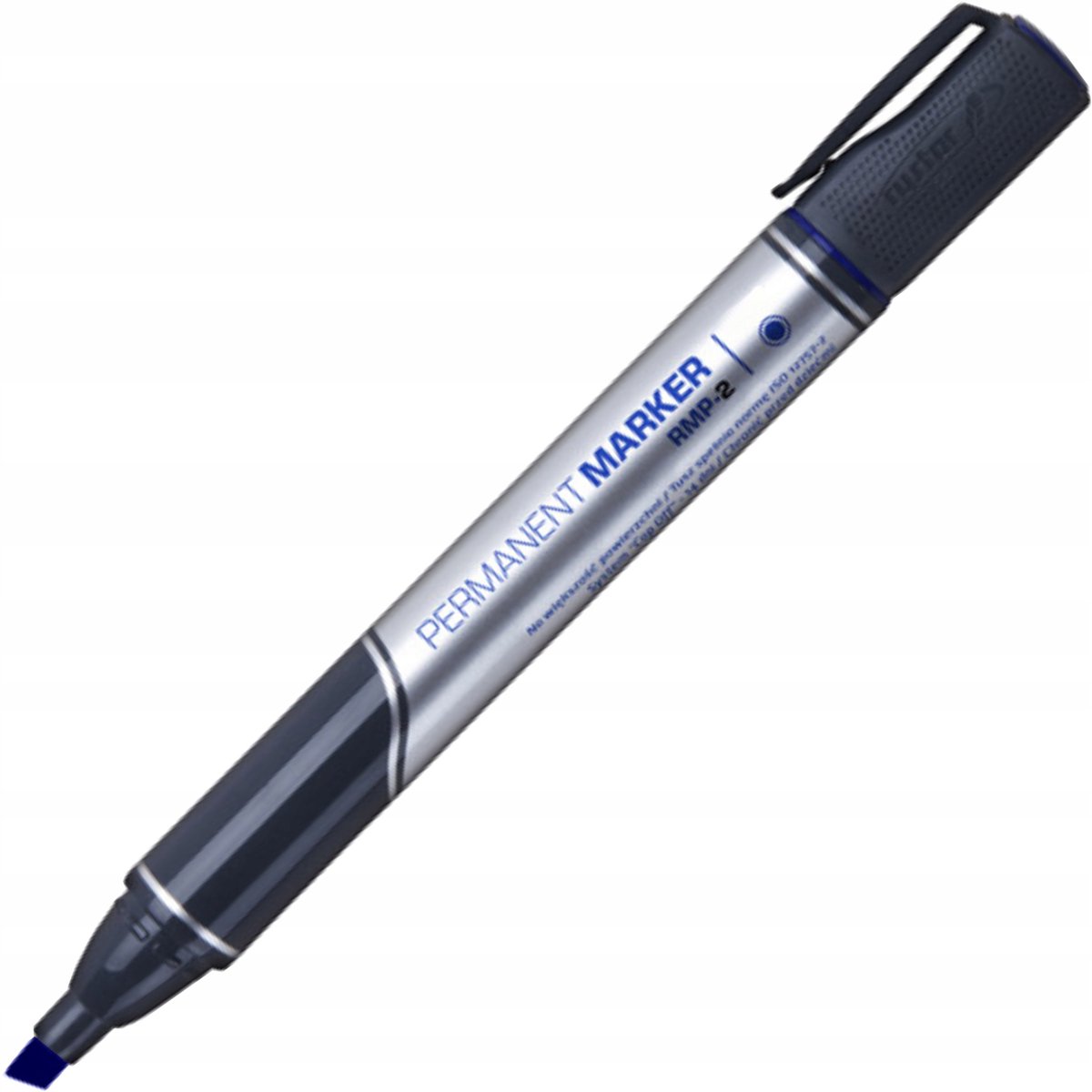 Rystor RMP-2 Permanente Marker, Schuin, Blauw, 1-4 mm