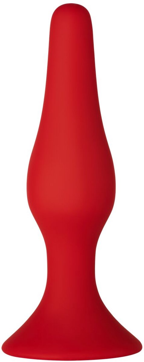 Forto F-11 Lungo Medium Anaalplug - Rood - 12.2 cm