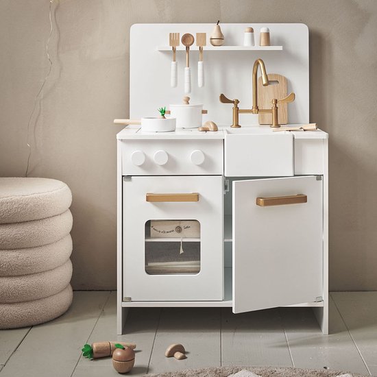 Houten keuken – wit Petite Amelie