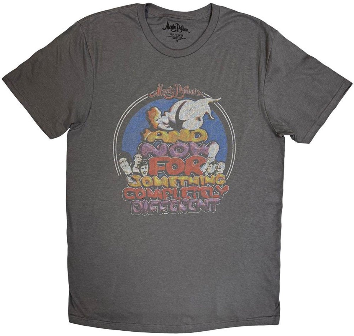 Monty Python - And Now For... Heren Tshirt - XL - Grijs