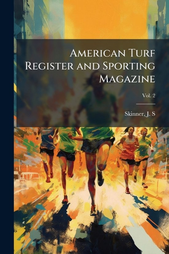 American Turf Register and Sporting Magazine - cover