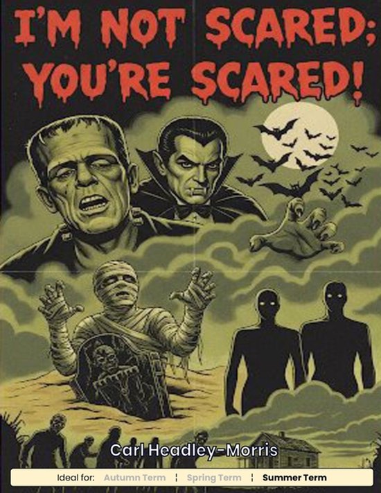11+ Comprehension Practise Papers- I'm Not Scared; You're Sc ... - cover