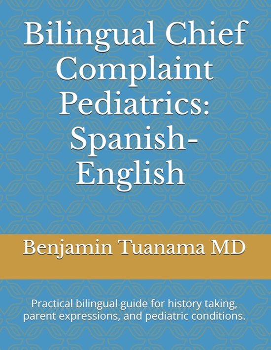 Bilingual Chief Complaint Pediatrics - cover