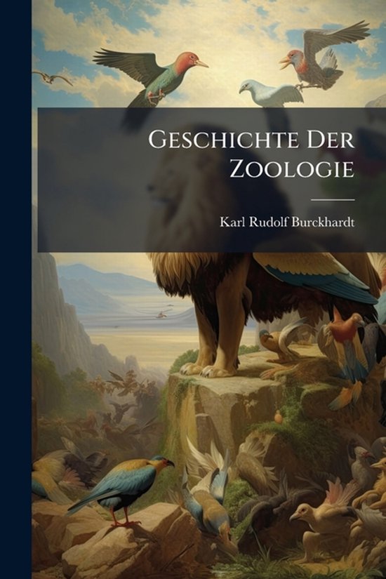 Geschichte Der Zoologie - cover