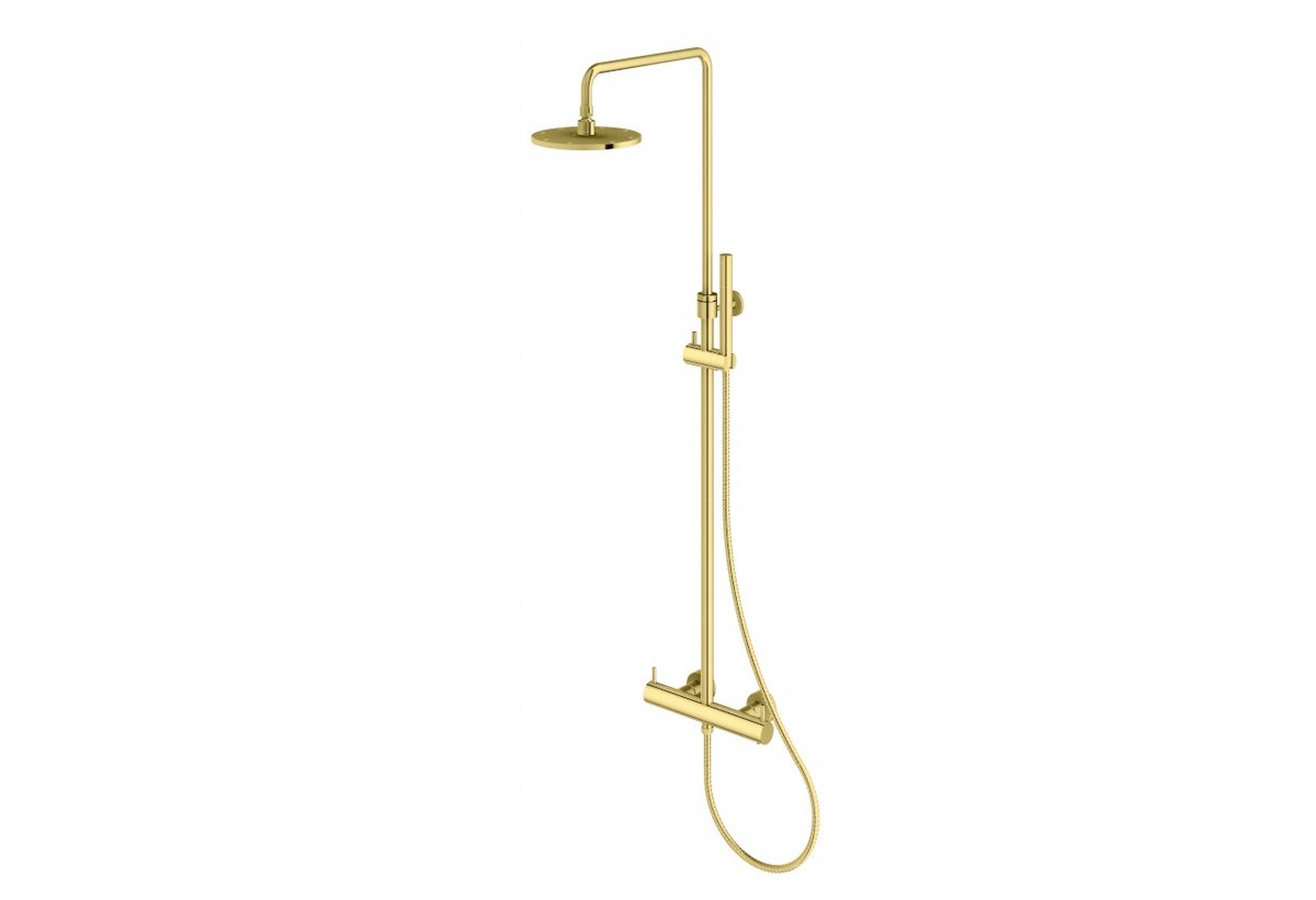 Kohlman Axel Gold Doucheset - Thermostatisch & Goud