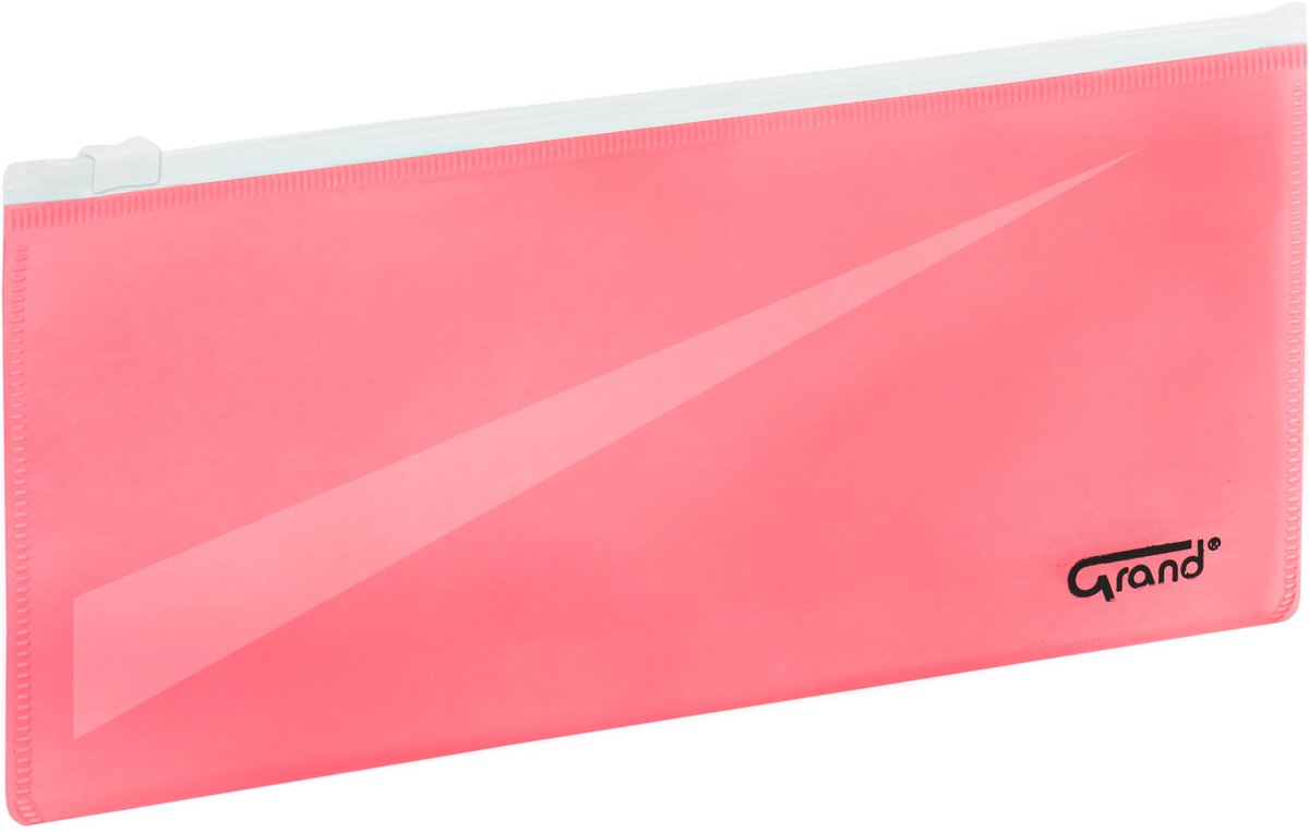 Grand Map Met Ritssluiting 240x118mm - Rode Organizer