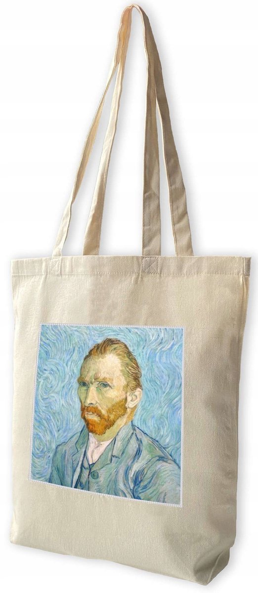 Van Gogh "Zelfportret" Shopper Tas - Stijlvol & Praktisch
