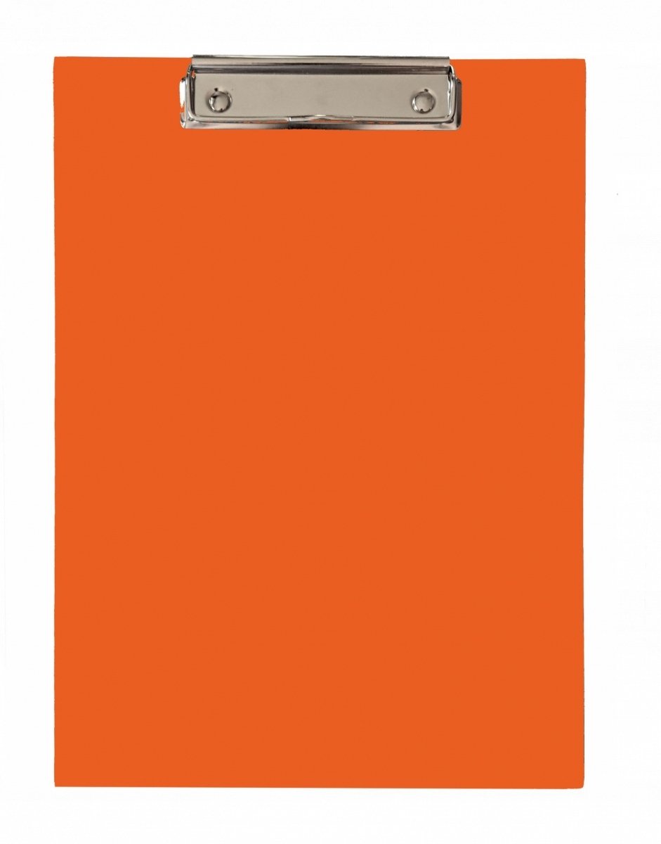 Stevige A4 Klembord Oranje - 22x31 cm