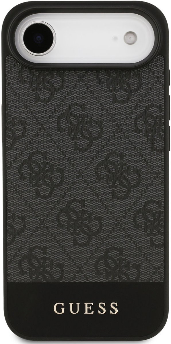 Guess Back cover hoesje - iPhone 17 Air - Grijs - Slank design met antislip grip