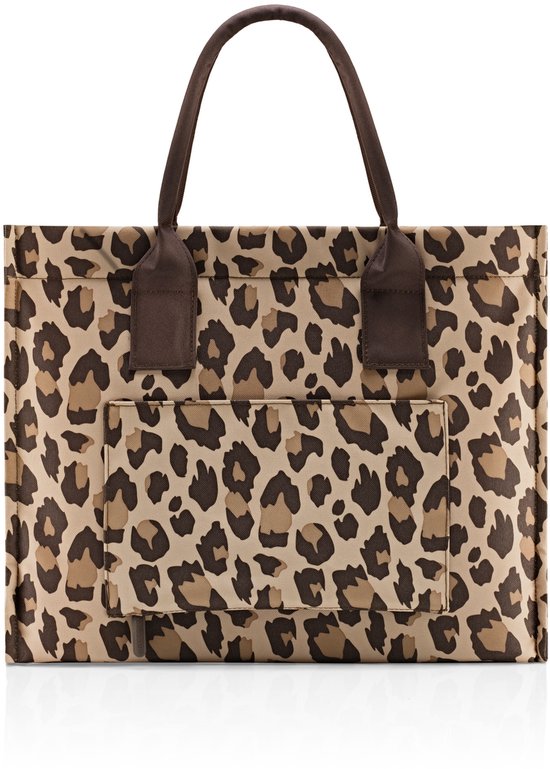Reisenthel Daily Shopper Business Werktas - Shopper - Laptopvak 17" - 14 L - Leo Macchiato Bruin