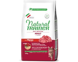 Natural Trainer Adult met Rundvlees 1,5 kg - Kattenvoer