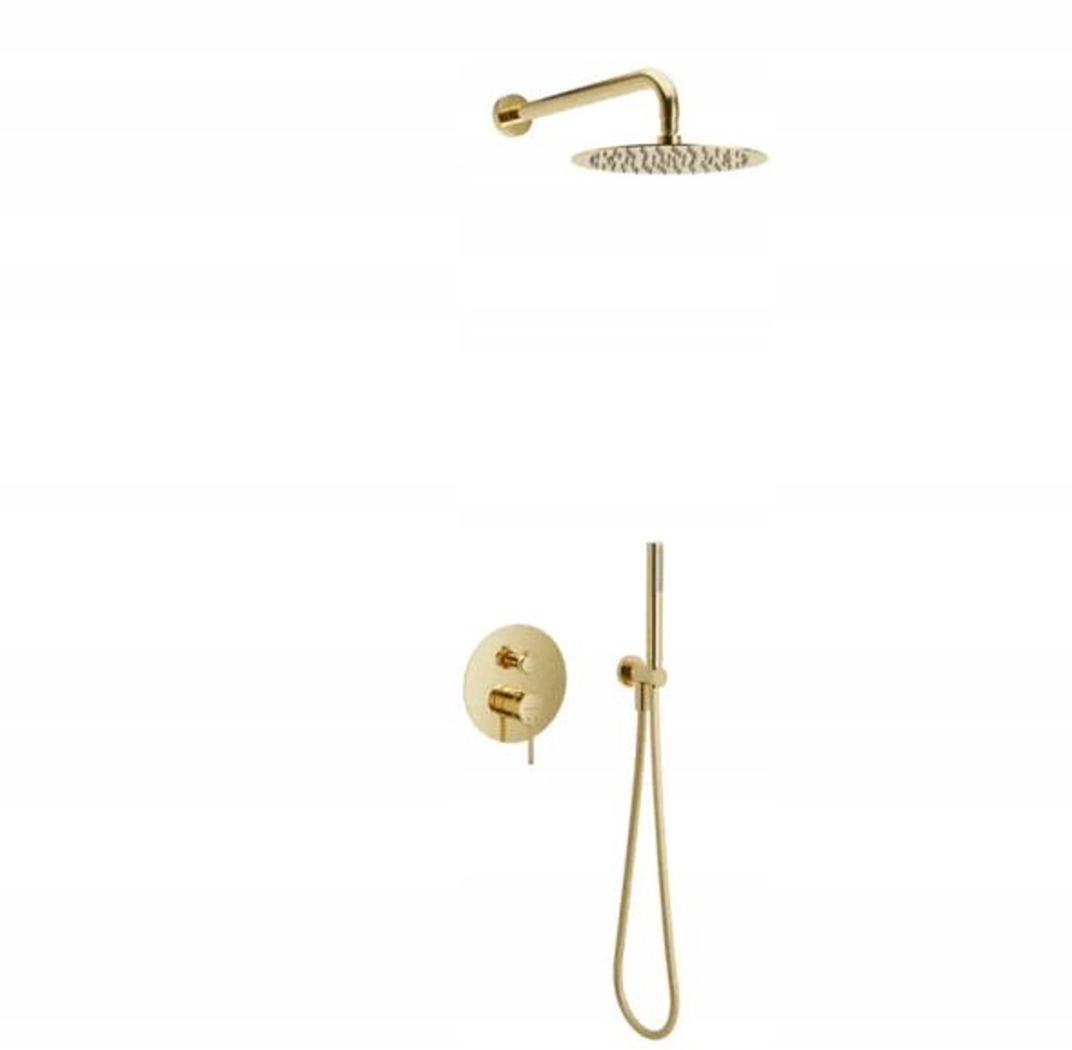 Excellent Pi Douche badkamerset 3F Goud Glans Onderbouw AREX.SET.1247GL